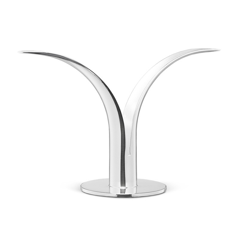 Liljan Ljusstake silver, Skultuna 30276 | OKQ8 Klipp