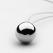 Ball Necklace Silver plated