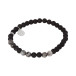 Armbandsset Leonard/Bruno Svart/Grå