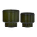Kruka Pile inom-/utomhus 2-pack Grön