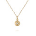 Mini Odessa Halsband Gold Crystal