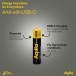Uppladdningsbart USB-C Lithium batteri AAA 1,5V 4-p