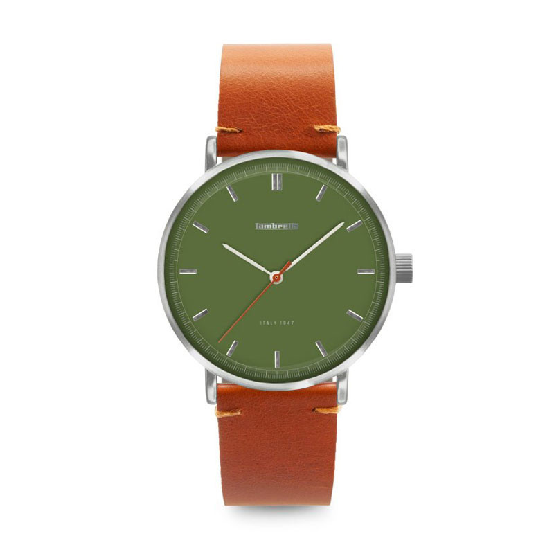 Cesare 40 Läder Grön