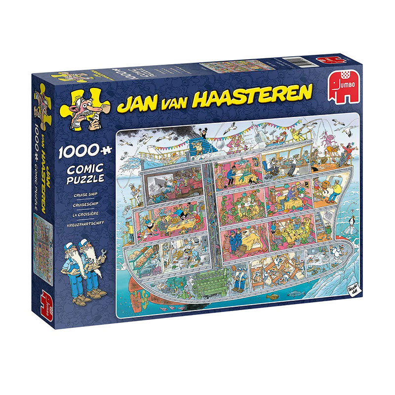 Pussel Jan van Haasteren Cruise Ship 1000 bitar