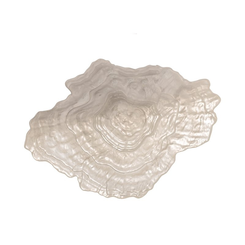 Aiku Skål glas, natur