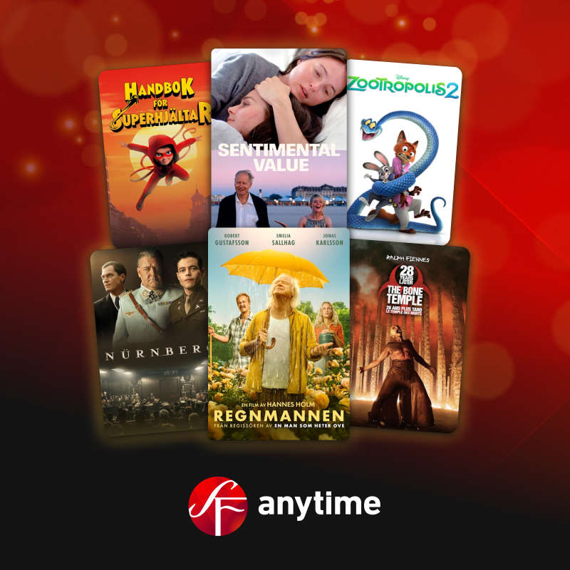 SF Anytime Valfri Hyrfilm 1 månad 2 filmer