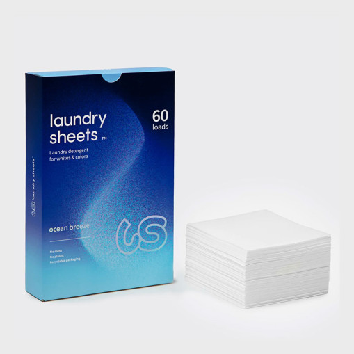 Laundry Sheets Ocean Breeze 60 tvättar (Blå)