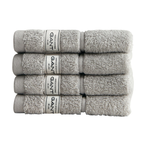 Premium Towel 4-pack Heather Grey
