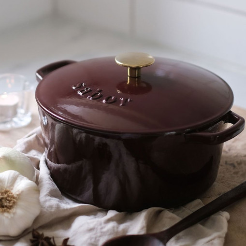 Gjutjärnsgryta Zinfandel 4,4 L