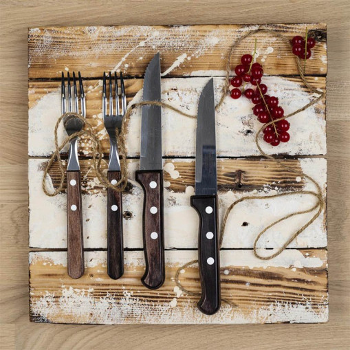 Churrasco Knivar & Gafflar Grillbestick 12 delar