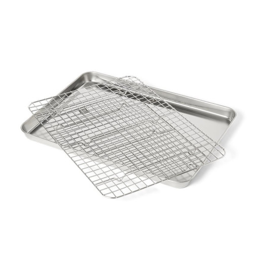 Gastrobleck med galler 40,5x30,5x2.6cm