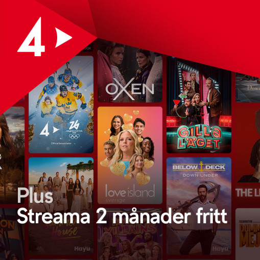 2 månader gratis TV4 Play Plus